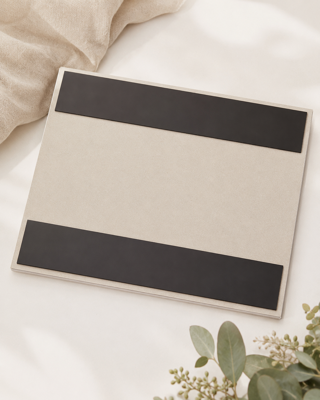 Highland Gingham Personalised A4 Family Centre Planner | Menu & Tear-Off Shopping List